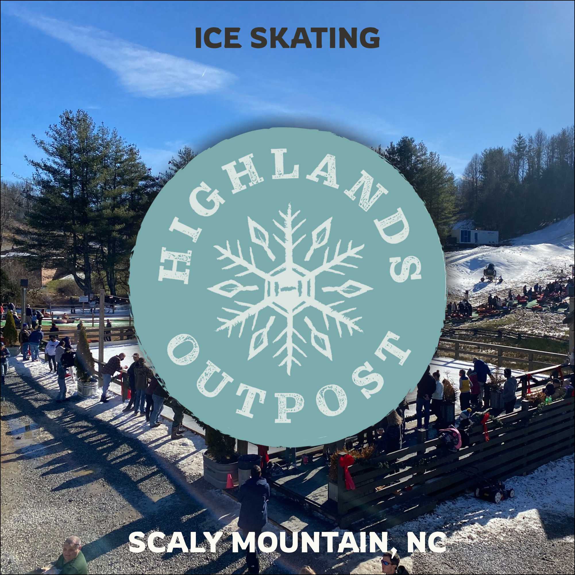 Ice Skating near Asheville, NC.