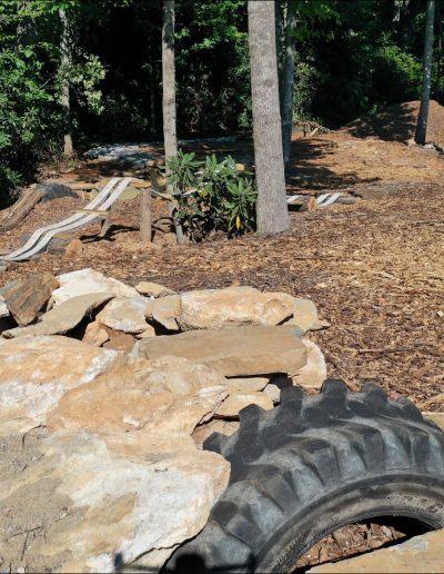 Outdoor RC crawler scat track in Hendersonville, NC.