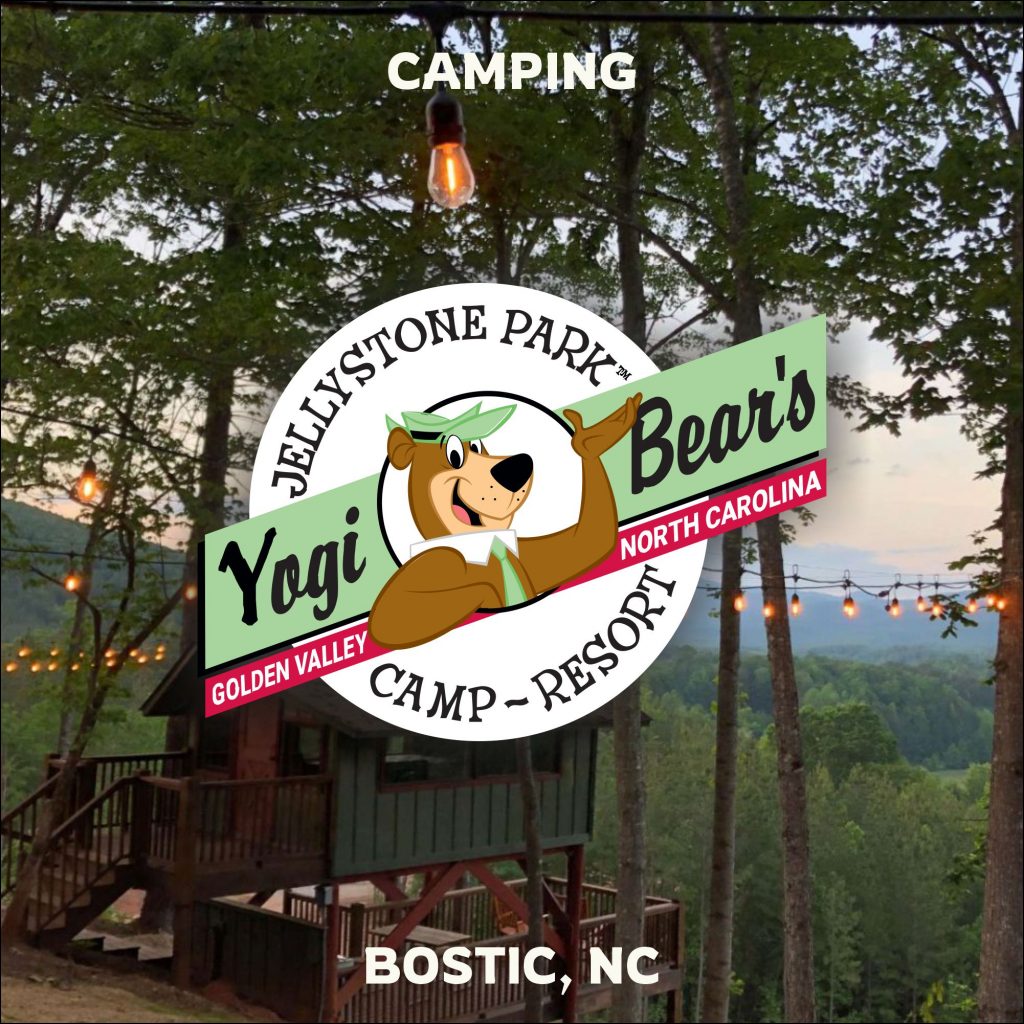 Featured image for camping at Jellystone campground near Morganton, NC.