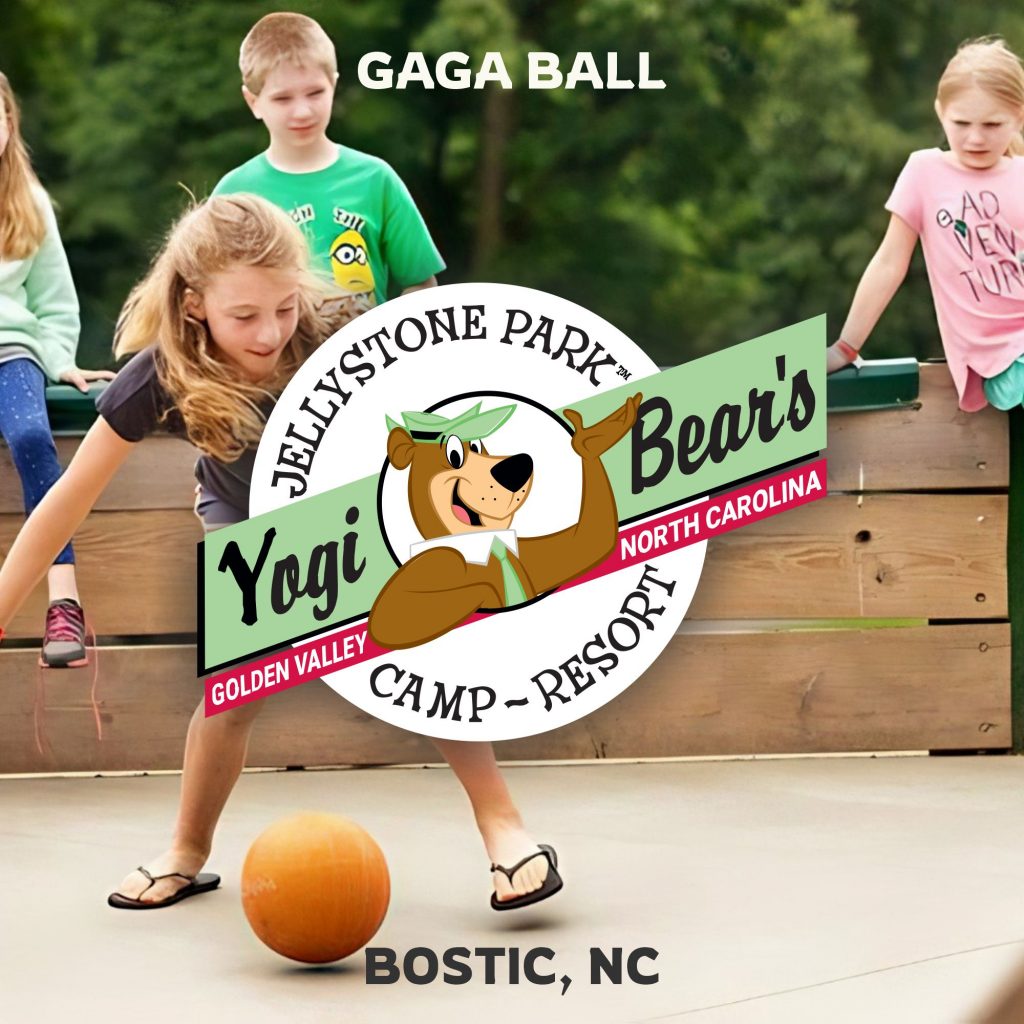 Featured image for Gaga ball at Jellystone park in Bostic, NC.