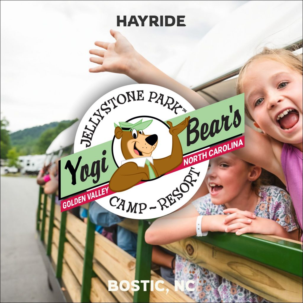 Featured image for hayride at Jellystone Park in Bostic, NC.