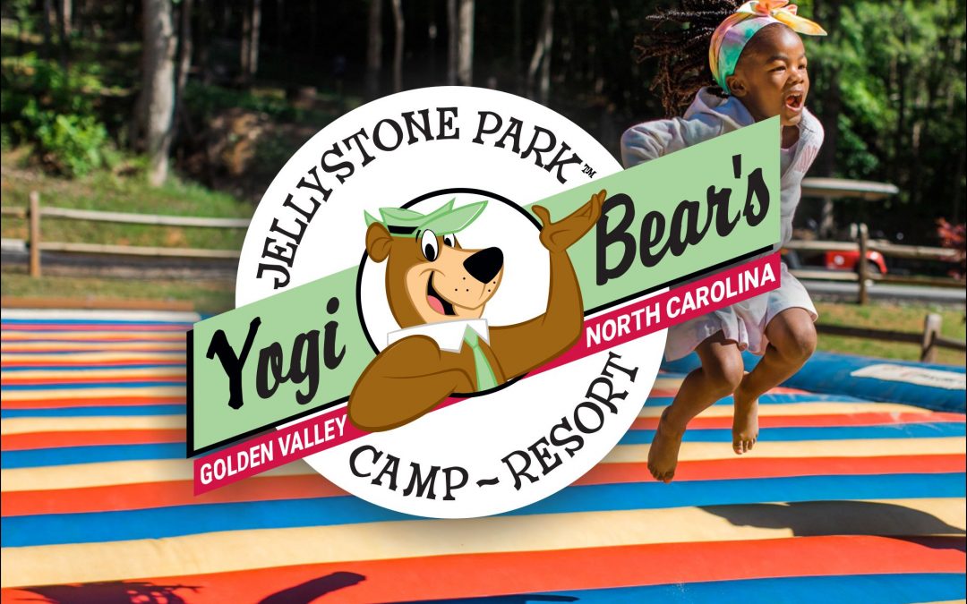 Featured image for jumping pillow at Jellystone Park near Valdese, NC.