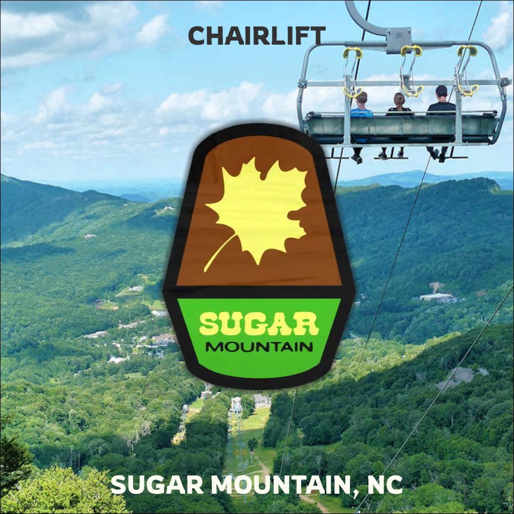 Featured image for scenic chairlift ride at Sugar Mountain resort in Banner Elk, NC.
