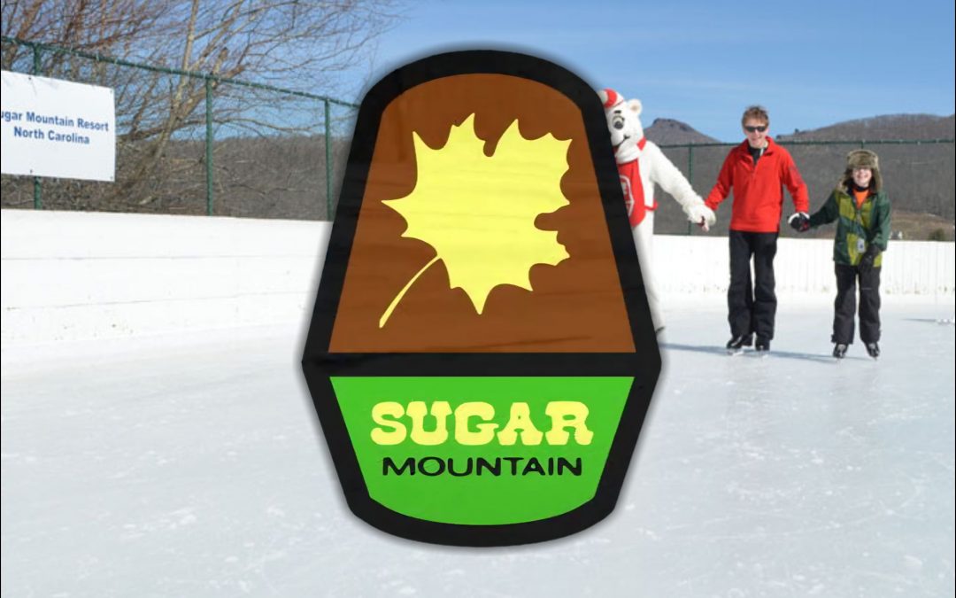 Featured image for ice skating at Sugar Mountain resort near Banner Elk, NC.