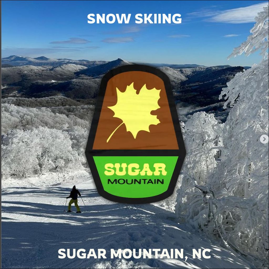 Featured image for snow skiing at Sugar Mountain near Boone, NC.