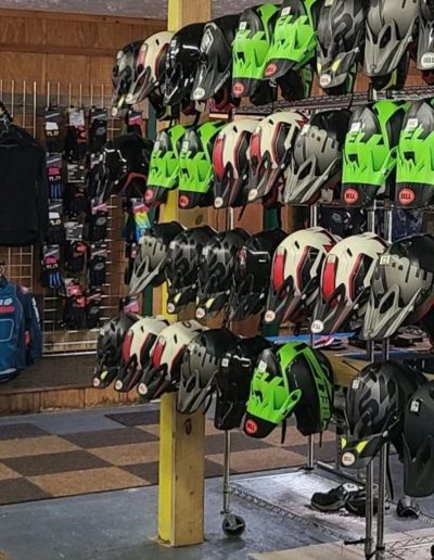 Mountain bike equipment shop at Sugar Mountain, NC.