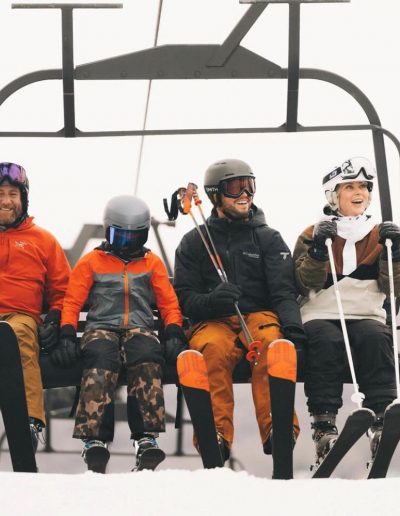 Ski lift line at Hatley Pointe Mars Hill NC