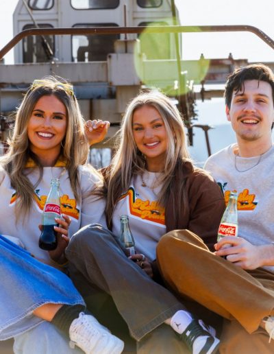Hatley Pointe chairlift ride in winter