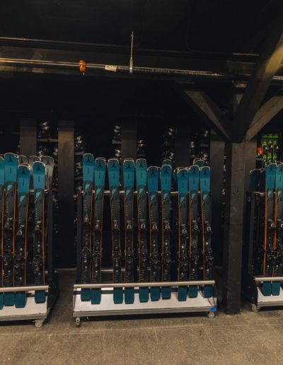 Snowboard terrain at Hatley Pointe ski area