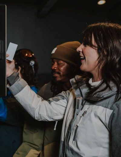 "Beginner ski lessons at Hatley Pointe resort"