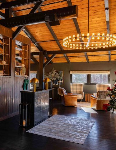 "Snow skiing at Hatley Pointe North Carolina ski slopes"