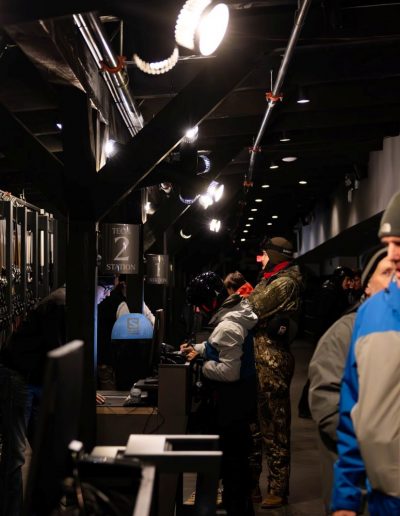 Snow tubing hill at Hatley Pointe resort