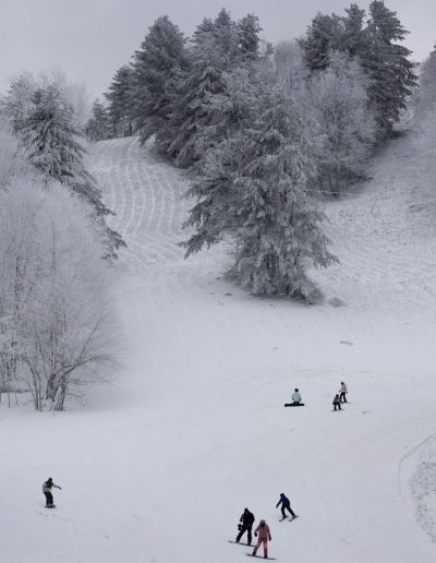 Night skiing at Hatley Pointe North Carolina