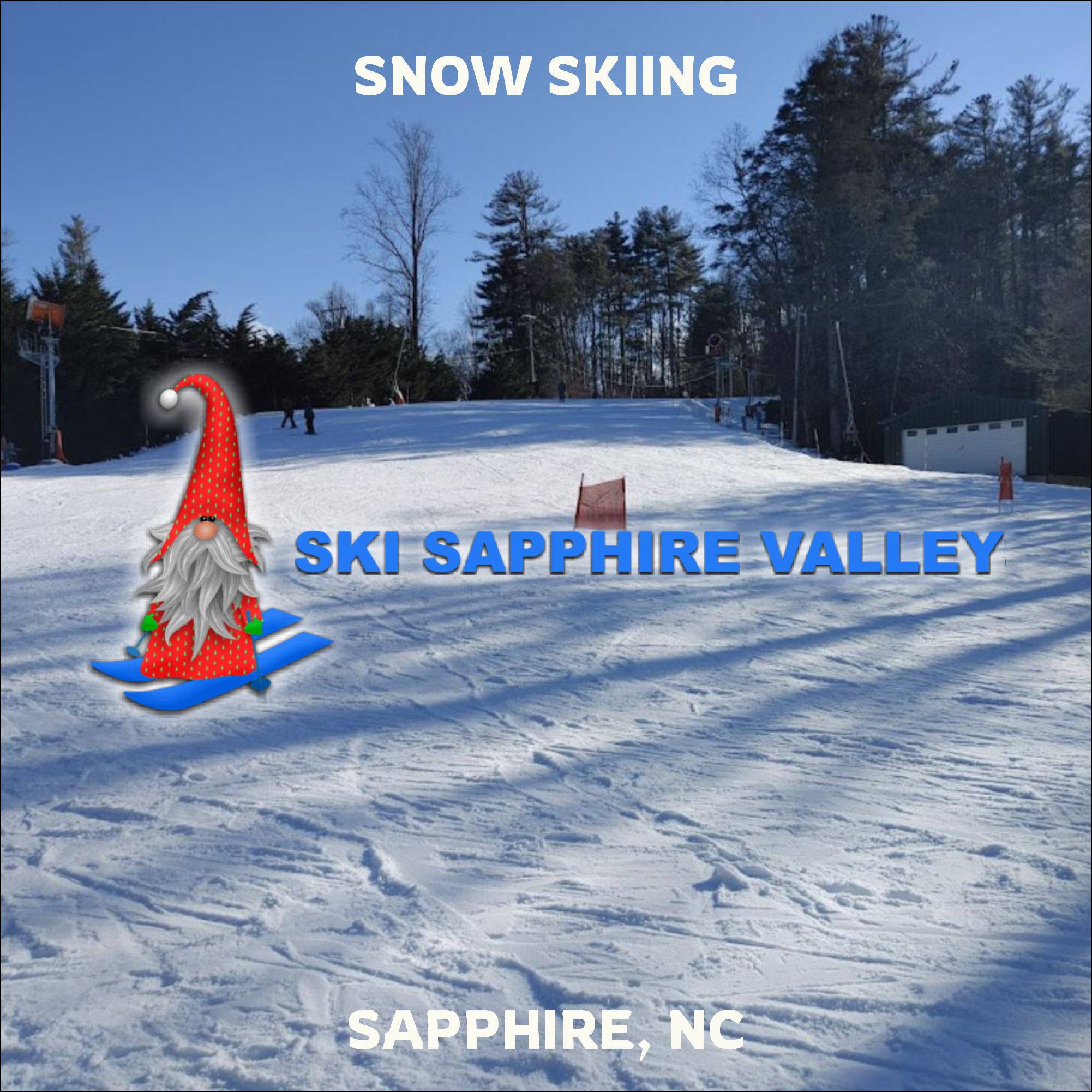 Snow skiing featured image for Ski Sapphire in Sapphire, NC.