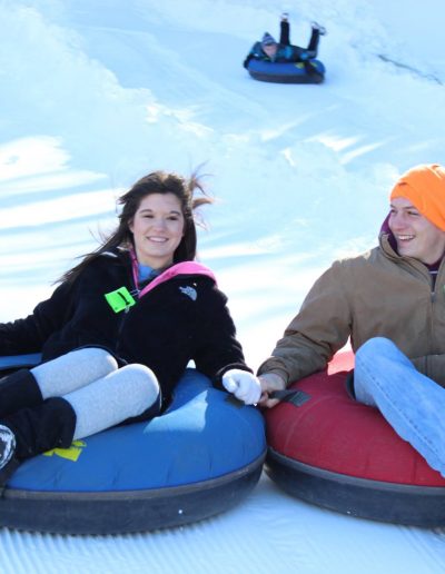 snow tubing near Morganton NC