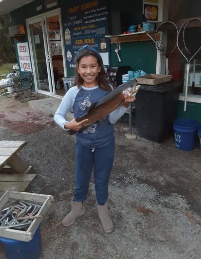 kid friendly fishing and gem mining NC