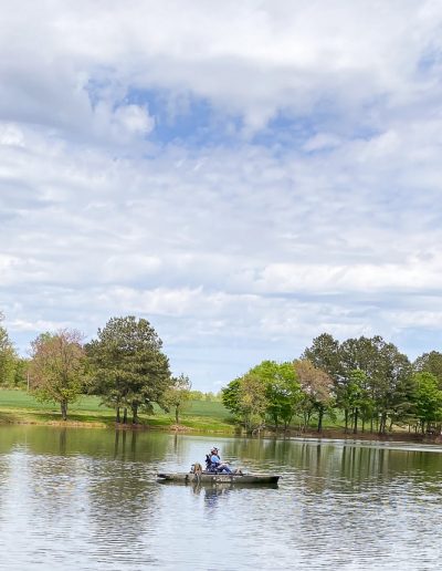 crappie and catfish fishing near Bunn