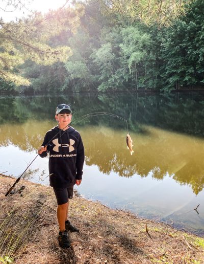 sport fishing ponds near Bunn North Carolina