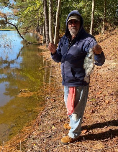 Barrett Farm Ponds Bunn NC fishing