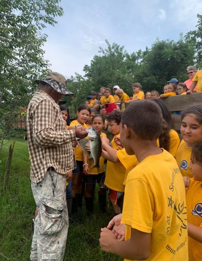 kid friendly fishing ponds NC
