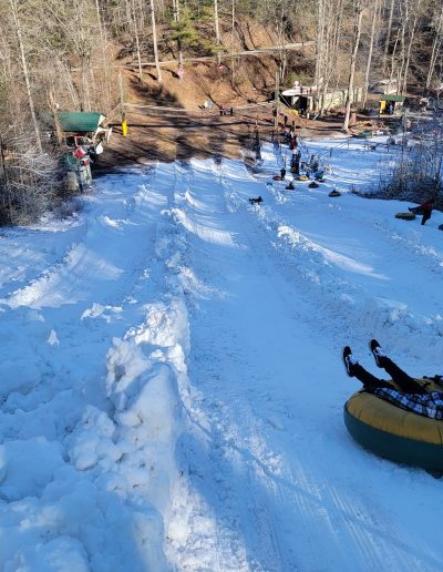 mountain snow tubing adventure NC
