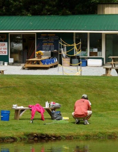 Banner Elk trout farm and gem mine