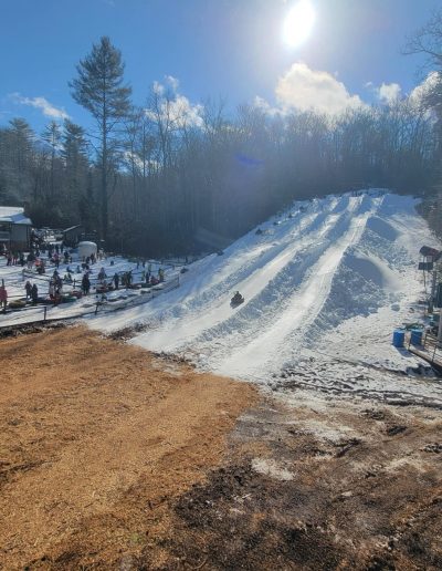 Western NC snow tubing park