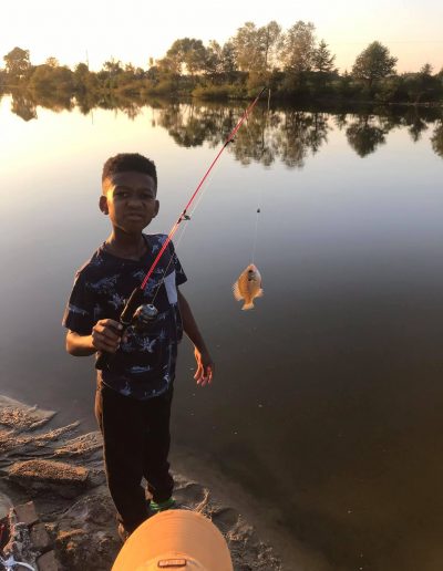 boat friendly fishing ponds in NC