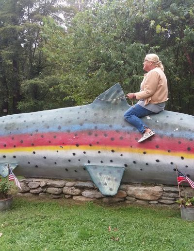 scenic fishing pond Western NC