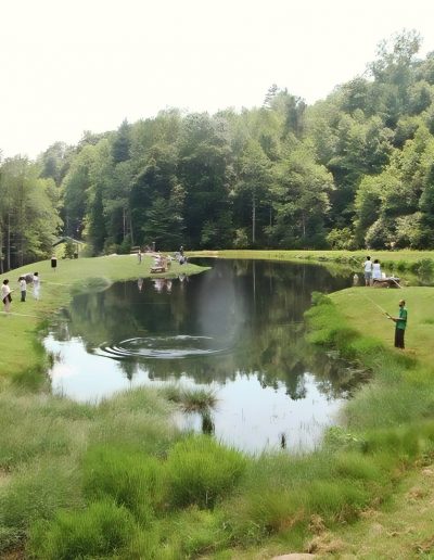 trout cleaning service at Cooper Creek NC