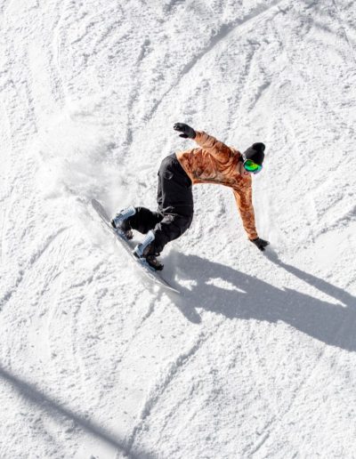 Snow skiing at Appalachian Ski Mtn in Blowing Rock NC