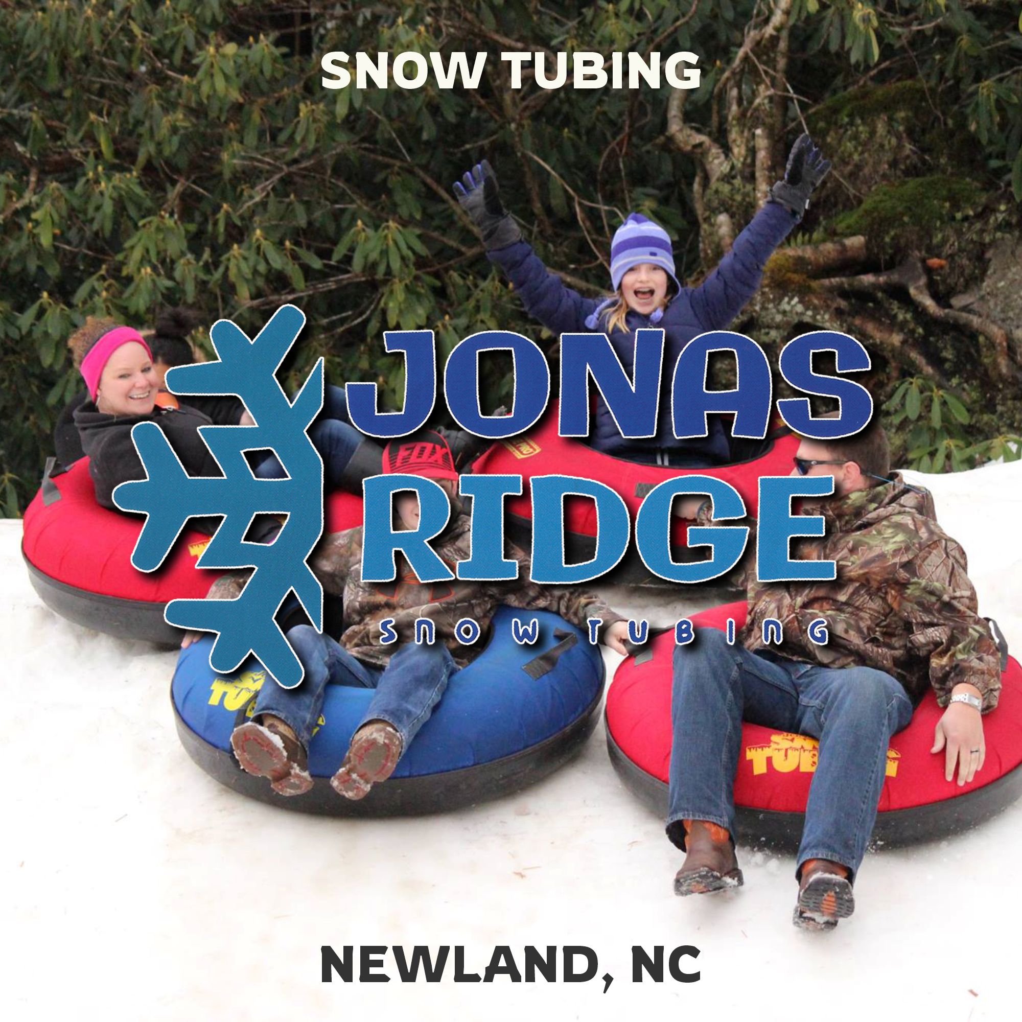 weekend snow tubing in Newland NC