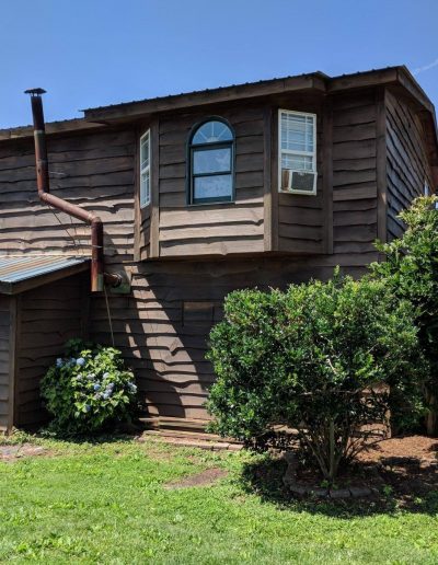 scenic fishing pond in Stokes County NC