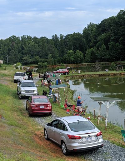 family friendly fishing pond NC