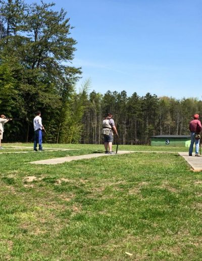 Saturday Sunday clay shooting NC