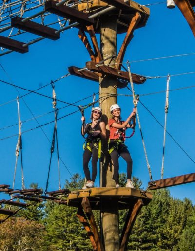 outdoor climbing course Boone NC