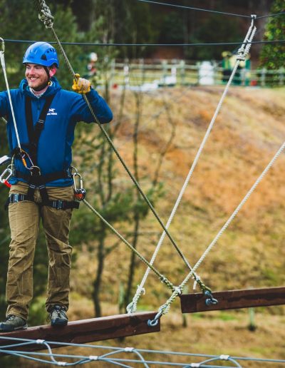 High Gravity Adventures zip lines and ropes