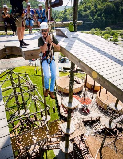 beginner friendly ropes course NC