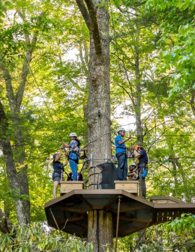 ropes course near Boone North Carolina