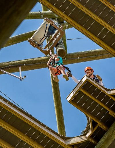 ropes course near Boone North Carolina