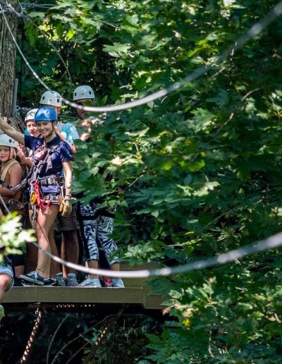Blue Ridge Adventure Park ropes course