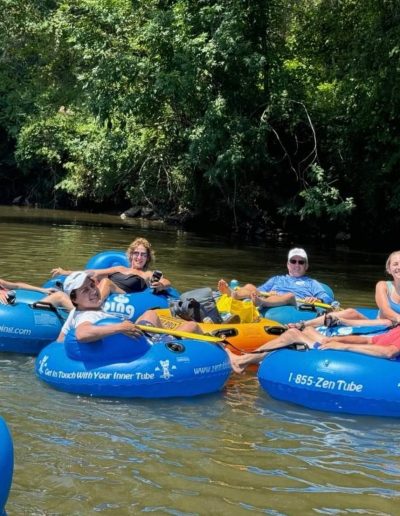 tubing near Blue Ridge Parkway Asheville