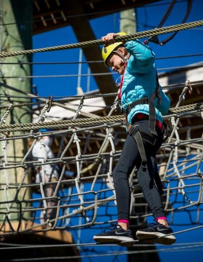 beginner friendly ropes course NC