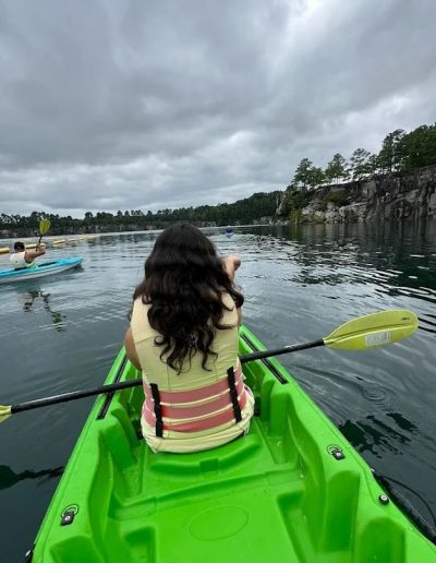Fantasy Lake kayak activity near Raleigh North Carolina