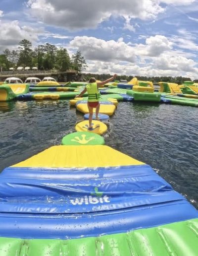 Fantasy Lake Water Park quarry lake adventure near Raleigh North Carolina