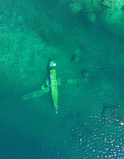 Fantasy Lake Adventure Park underwater attractions for scuba divers