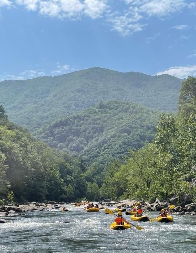 High Mountain Expeditions guided hiking trip from Banner Elk NC