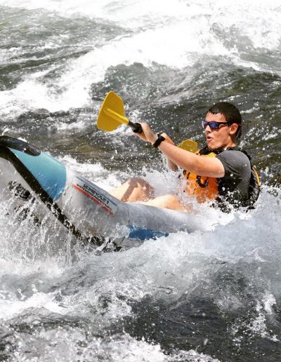 Two-day Nolichucky River rafting and camping expedition
