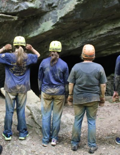 Guided wild caving experience inside Worley’s Cave in Tennessee