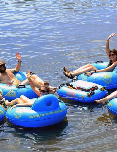 Beginner-friendly New River canoeing experience near Boone NC
